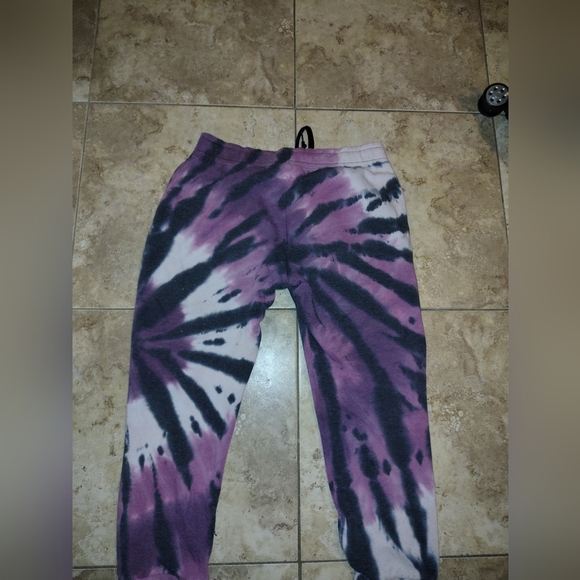 Newly Listed Mint Victoria's Secret Pink Tye Die Joggers Mint - Picture 2 of 12